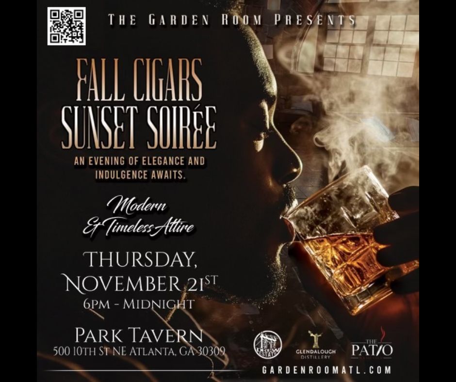 The Garden Room Presents: Fall Cigars at Sunset Soirée