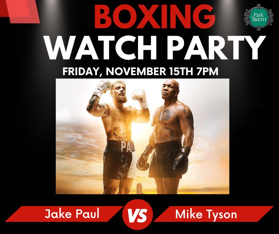 Live Boxing Paul vs. Tyson Watch Party