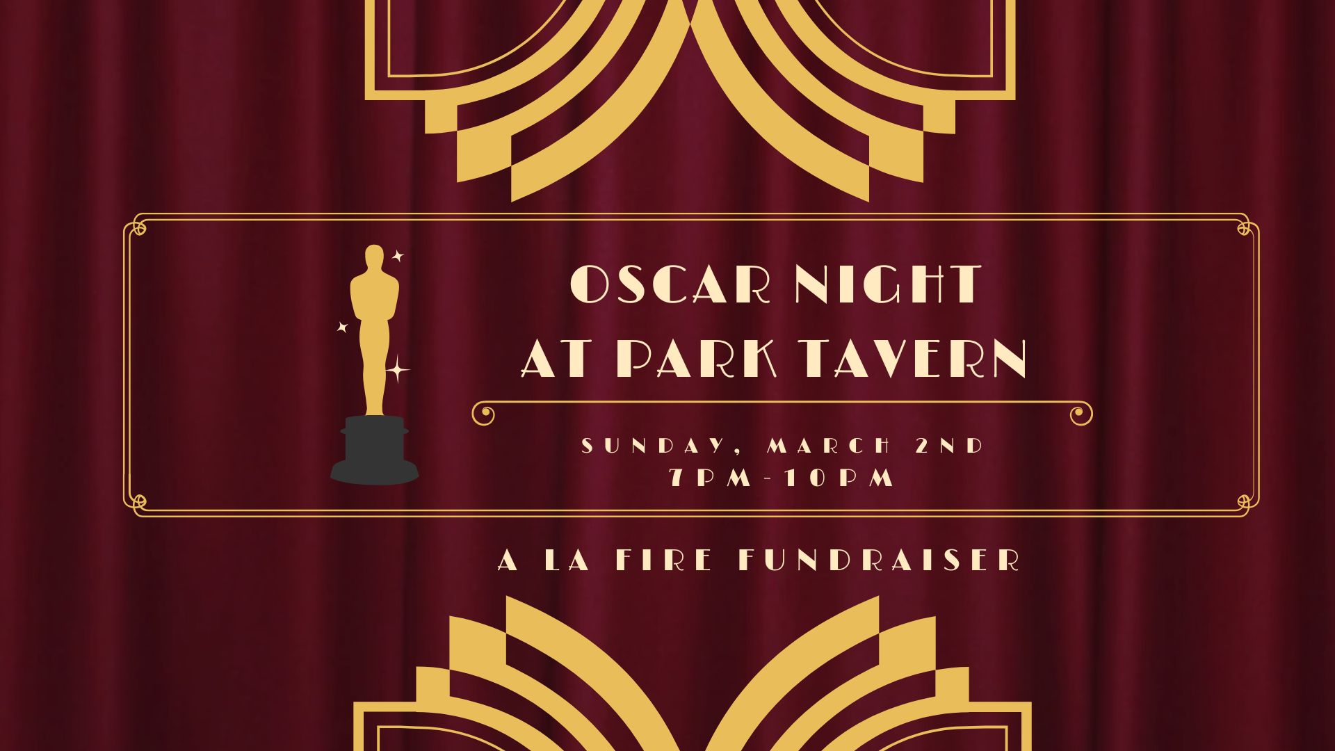 Oscars Watch Party & Fundraiser for the American Red Cross